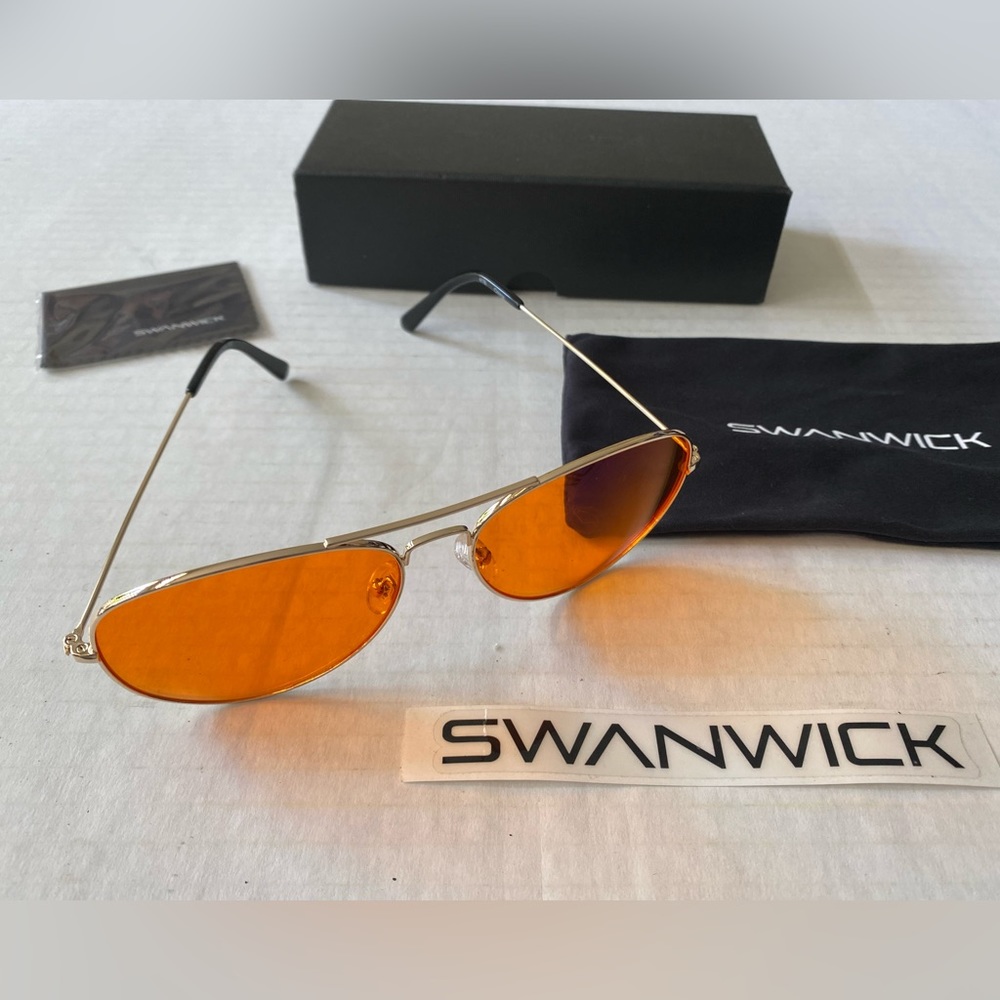 NWT Swanwick Night Swannies Large Aviator - Picture 5 of 16